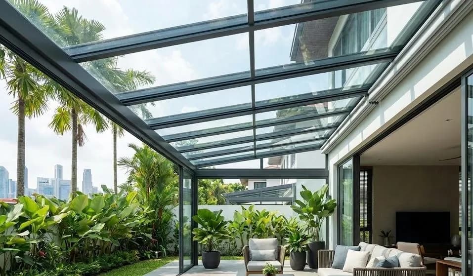 Glass Roofs & Skylights