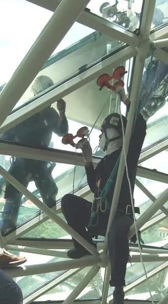 Our High-Level & Difficult Access Glass Works Singapore Works - project 4
