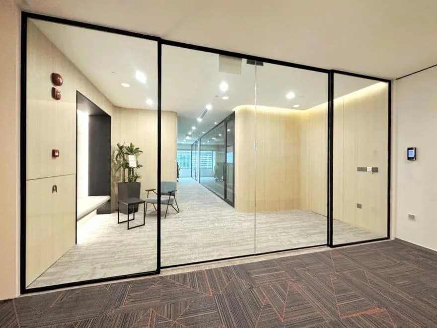 Office Entrance Glass