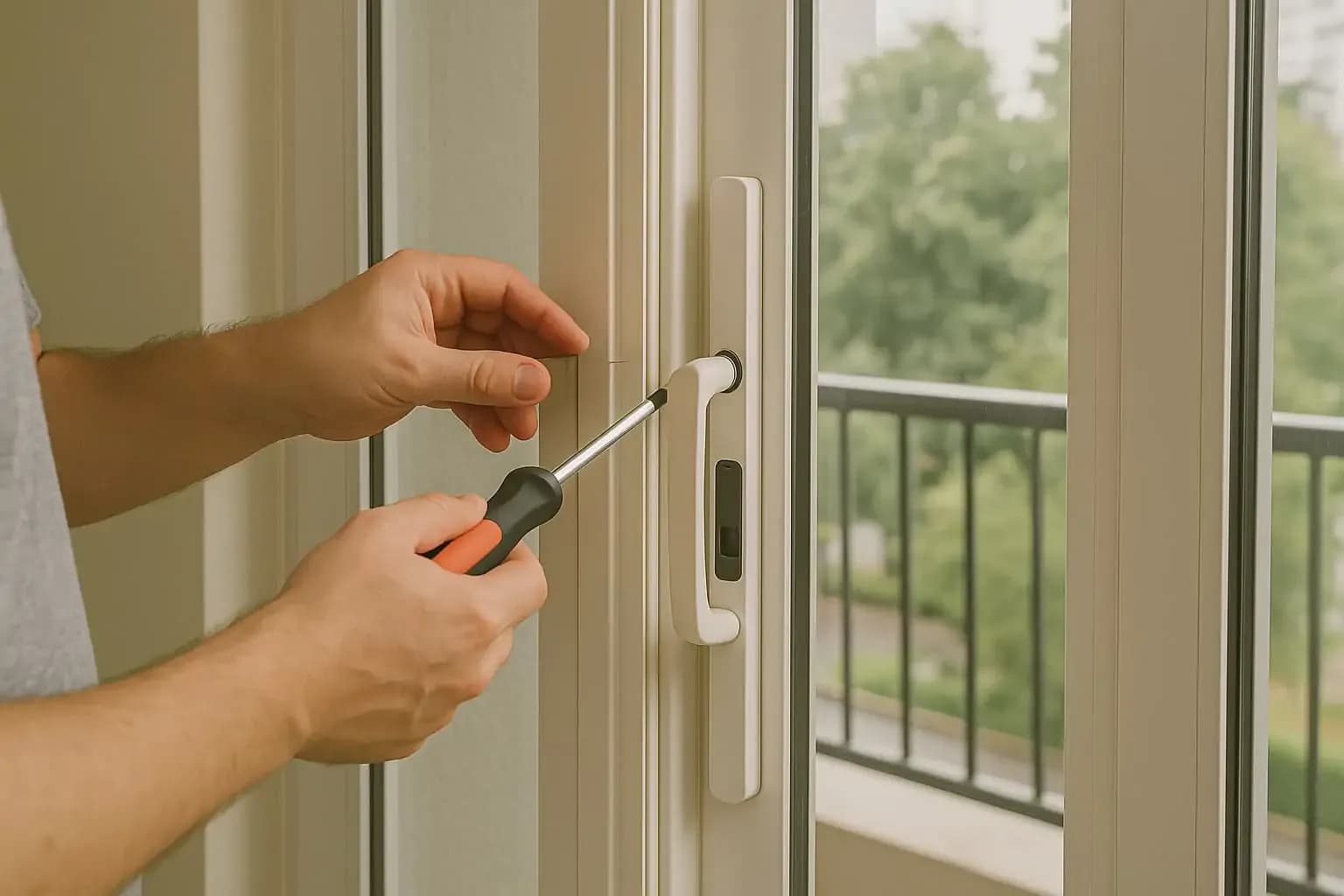 Glass Door Lock Replacement
