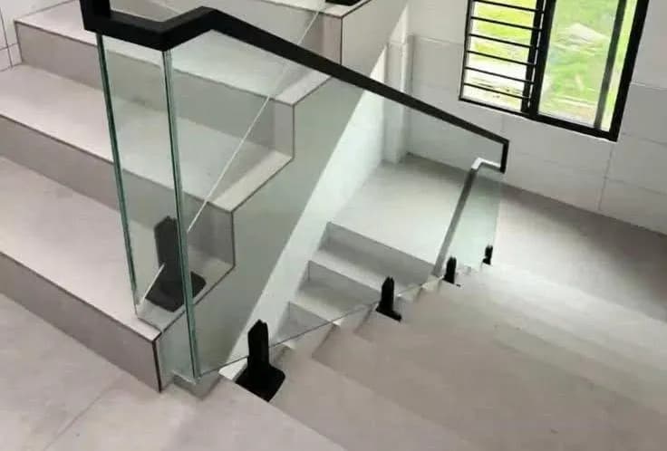 Staircase Glass Railings