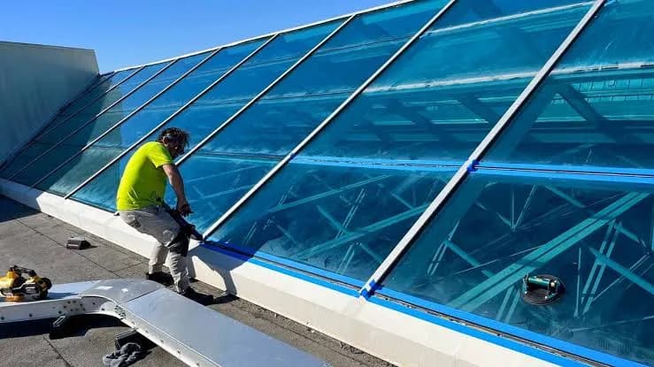 Roof Glass Silicone Replacement